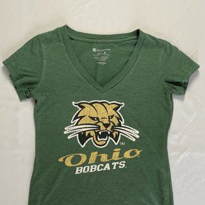 OU Bobcats V-Neck T-shirt